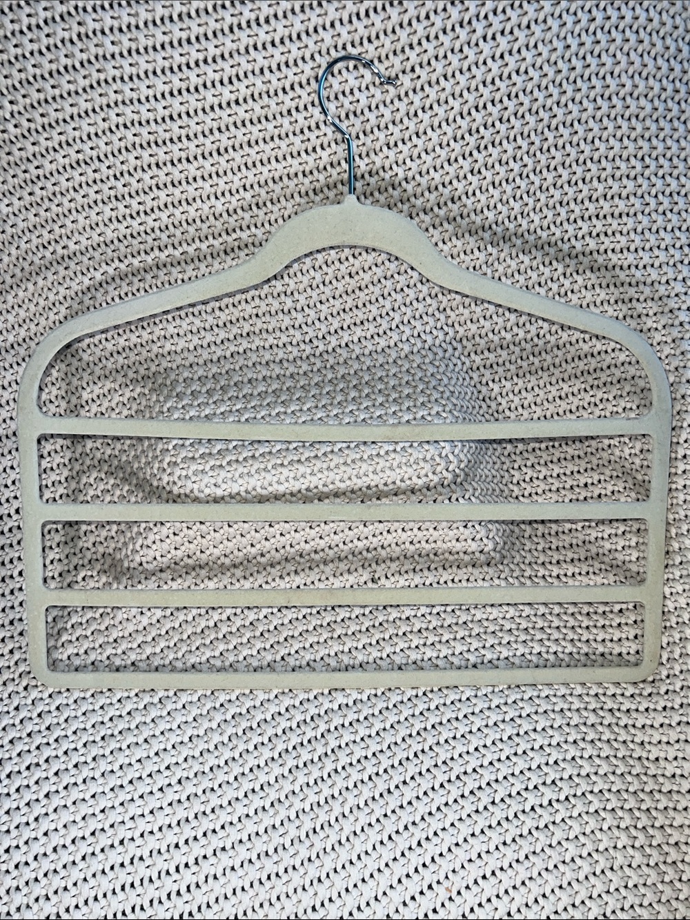 Multi-Bar Velvet Non-Slip Clothes Hanger